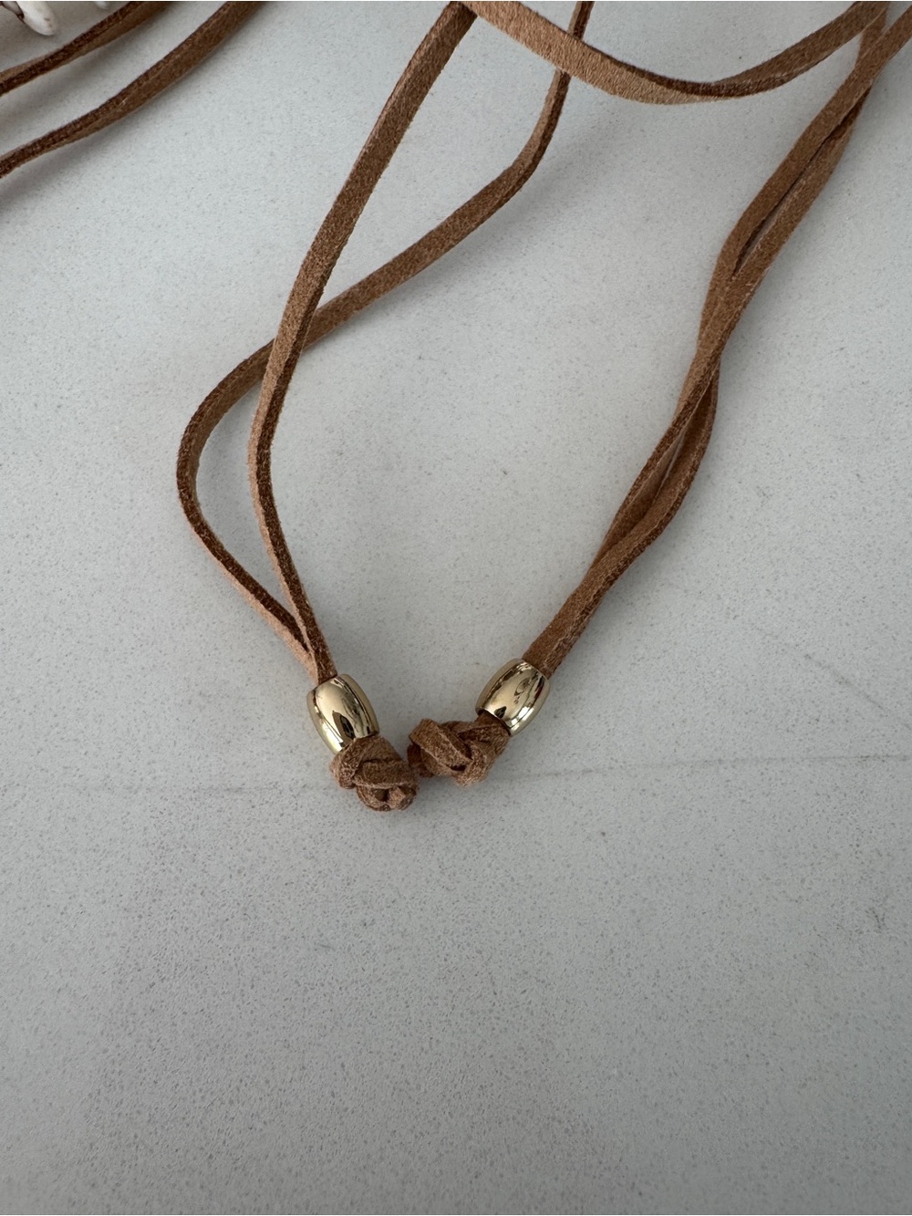 Free People Cream Shell Strand Necklace with Natural Shell Accents NWT - Picture 4 of 7